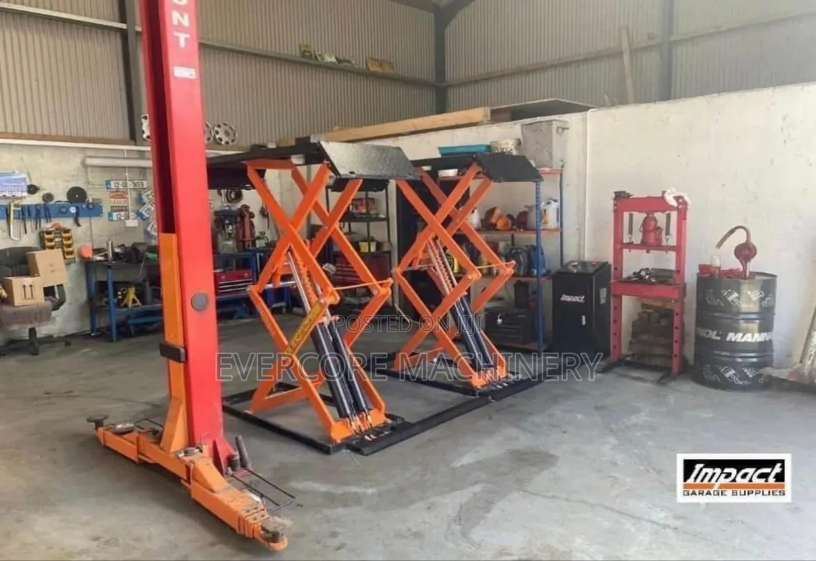 Commercial 4tonne Highrise Car/Vehicle Scissor Lift Machine.