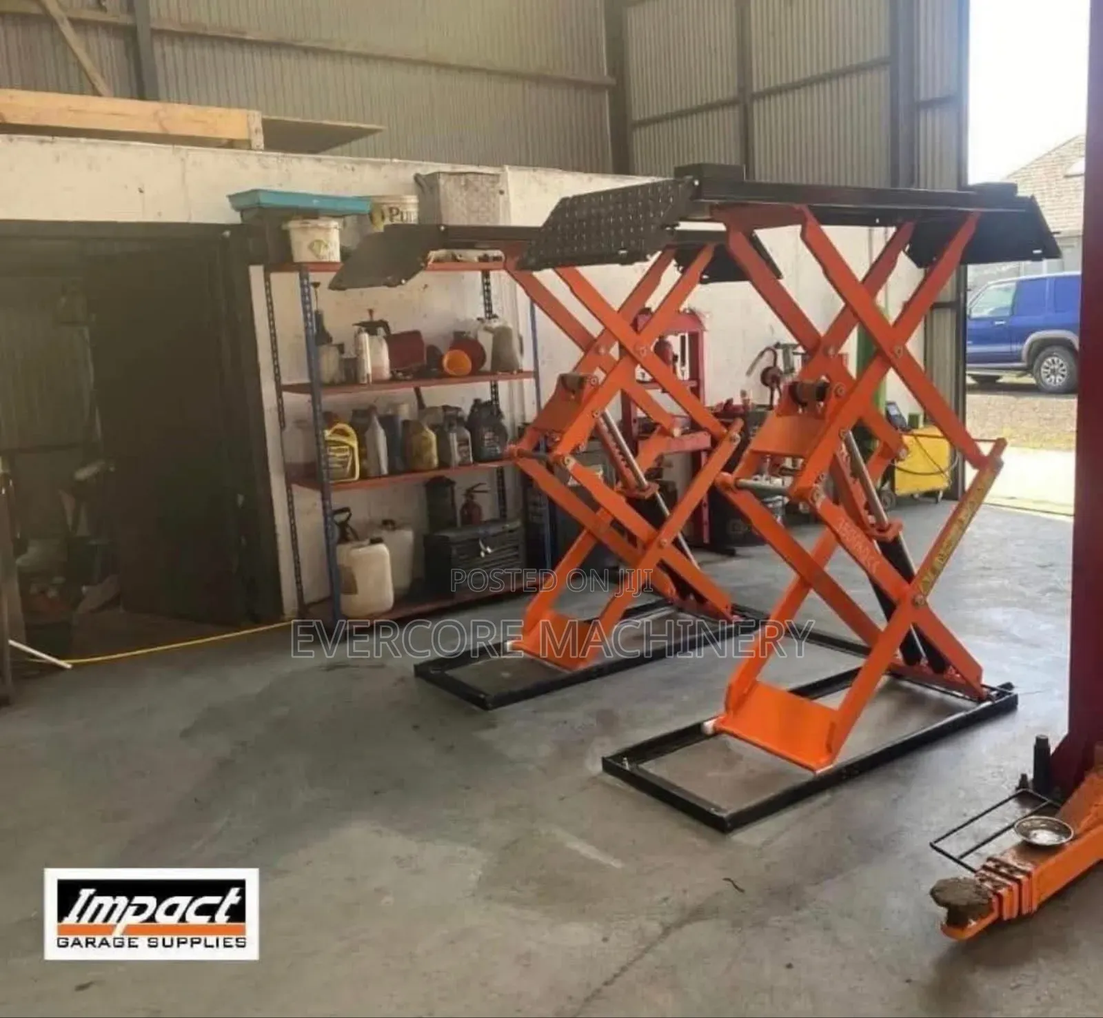 Commercial 4tonne Highrise Car/Vehicle Scissor Lift Machine.