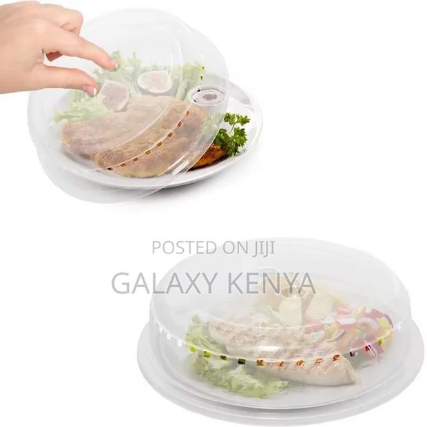 Transparent 27cm Microwave Covers - thumbnail 2