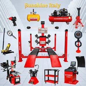 Commercial Garage Machinery and Tools Full Set Now Available. - main view