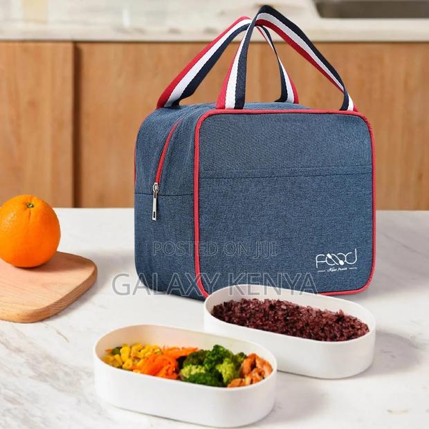 6l Insulated Square Lunch Bag With Carry Handles - thumbnail 9