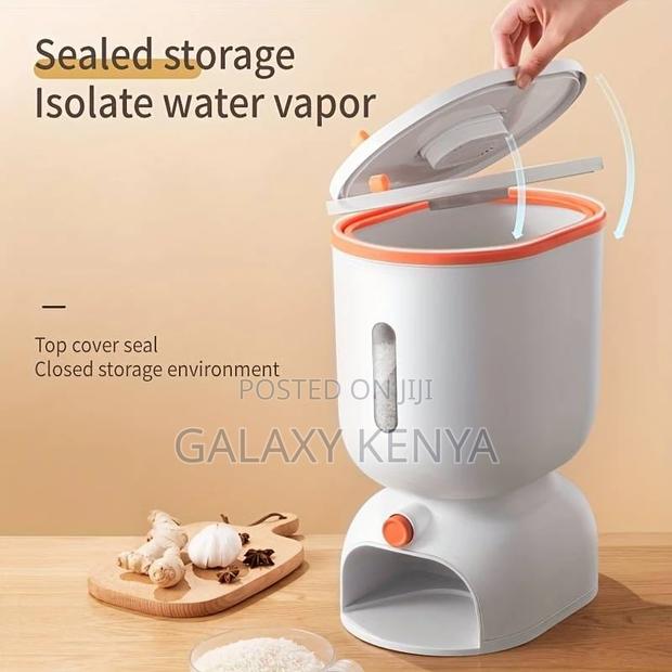11kg Automatic Rice Dispenser With Rinsing Cup. - thumbnail 4
