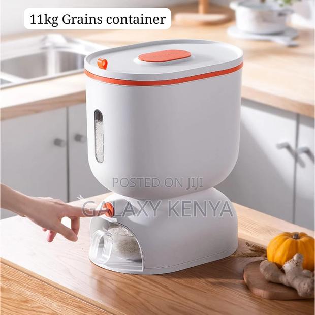 11kg Automatic Rice Dispenser With Rinsing Cup. - thumbnail 7