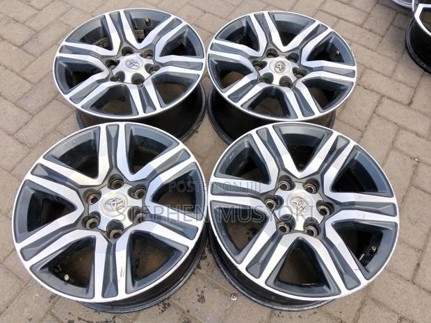 Toyota Fortuner Size 17inch Rims