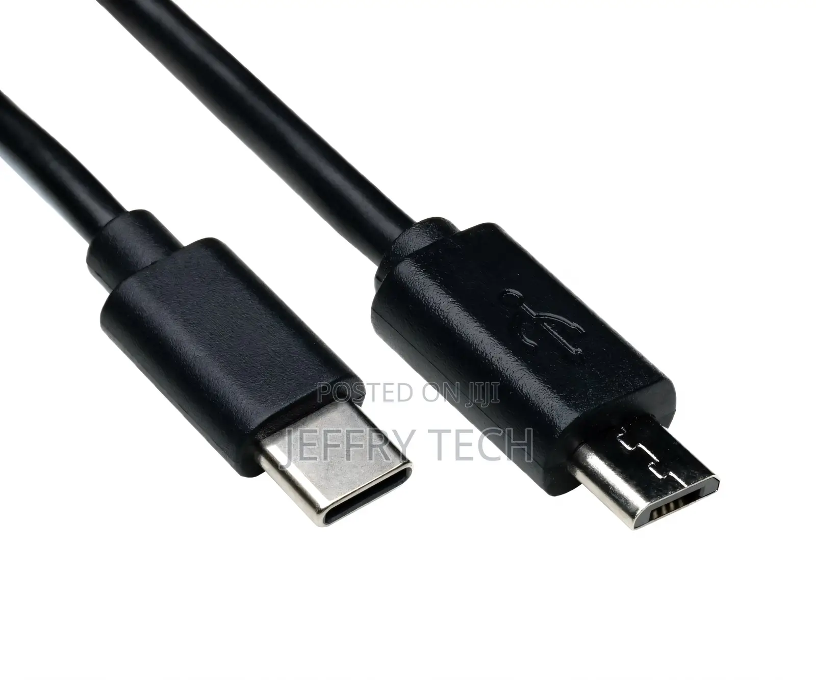 Usb 3.1 Cable, Type-C Plug to Micro B Plug, Black, Dinic Polybag, 1 M