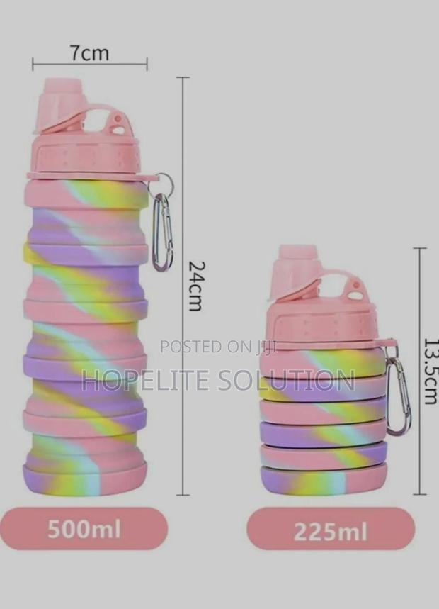 Collapsible/Space Saver Water Bottle - thumbnail 3