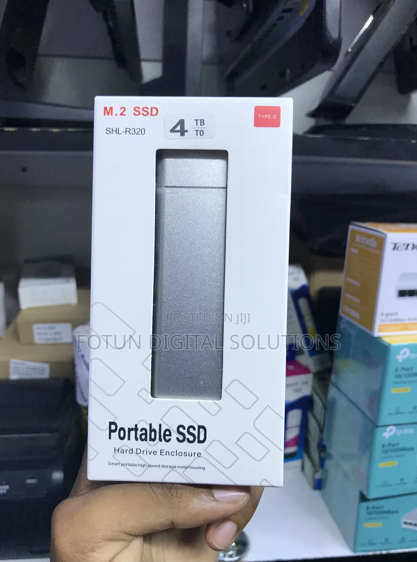 4tb Portable Game Drive SSD - Usb-C for Ps5, Xbox, Pc Gaming