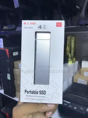4tb Portable SSD With Usb-C 3.2 Connector
