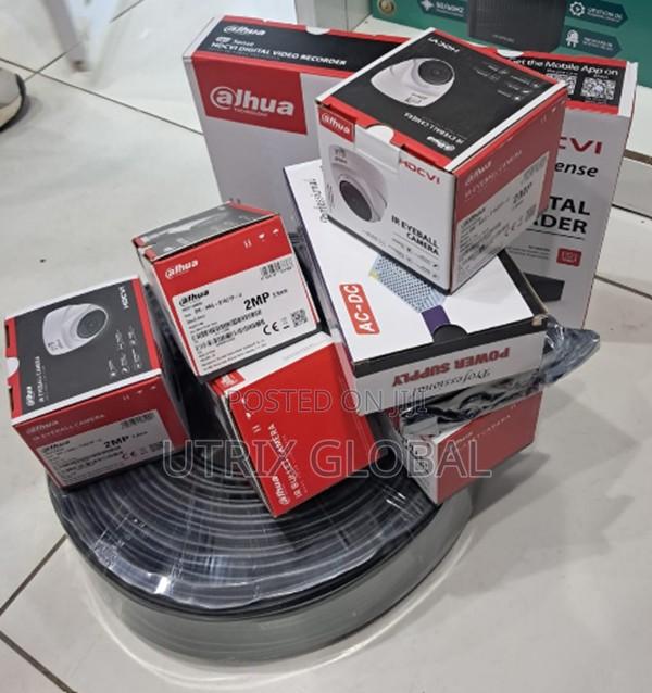 Dahua 4 Channel Cctv System With 4 Cameras