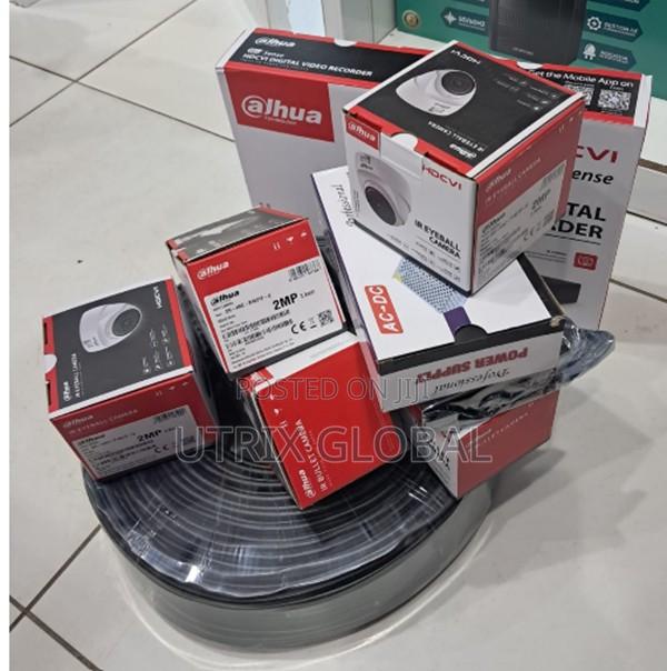 Original Dahua 4 Camera Full Hd Cctv Package - main view