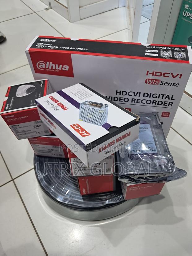 Dahua 4 Channel Home And Office Cctv System