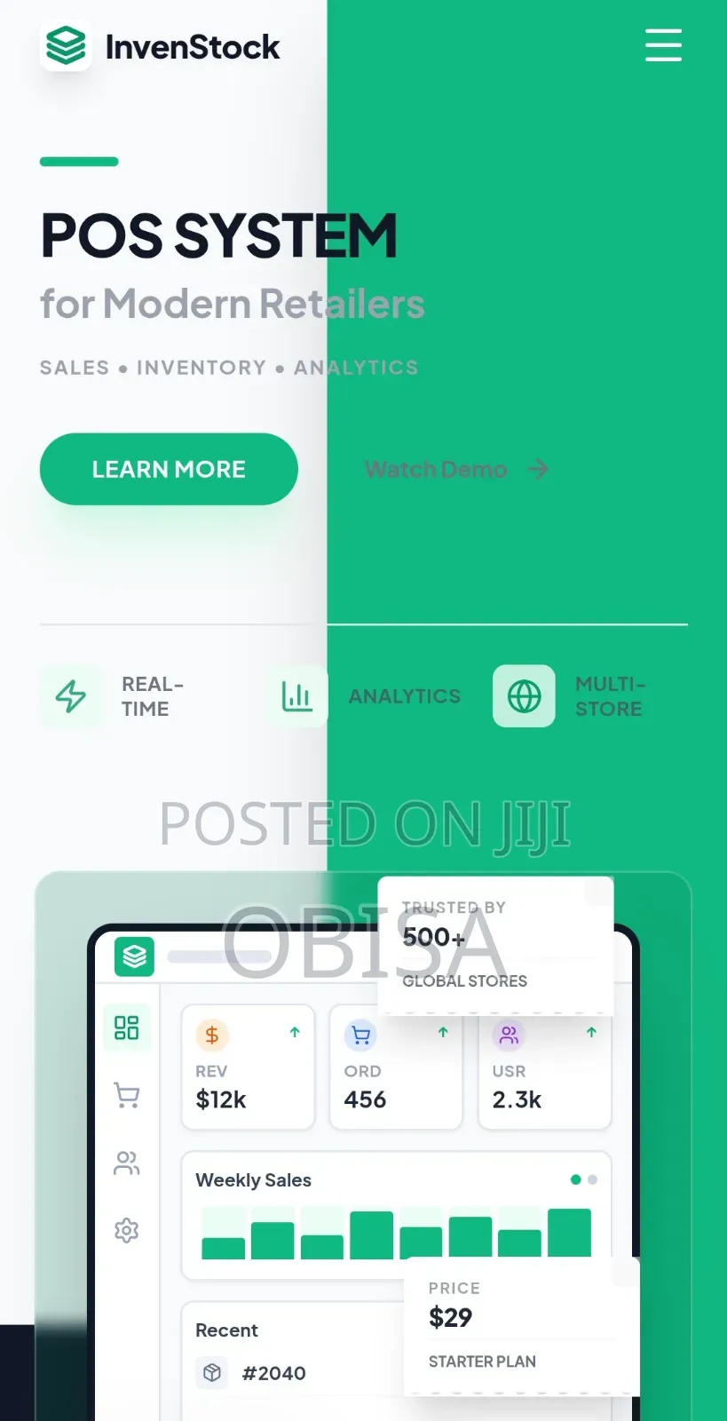 Invenstock Pos