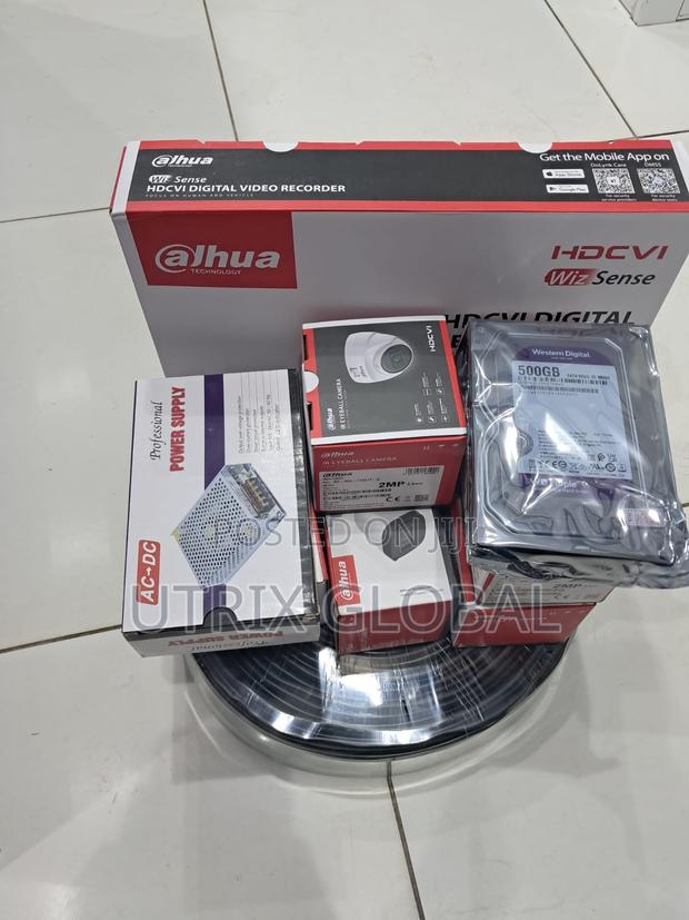 Dahua Cctv Full Kit For Home Shop And Office