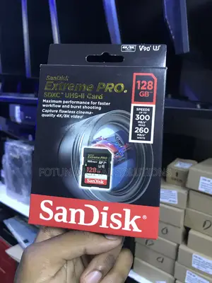 Sandisk Extreme Pro 128gb - Rugged,All-Weather for Outdoor Photography