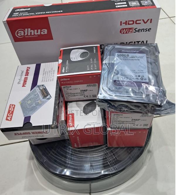 Dahua Complete 4 Camera Cctv Solution