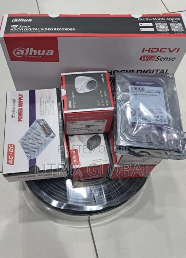 Dahua Full Hd 4 Camera Surveillance Package
