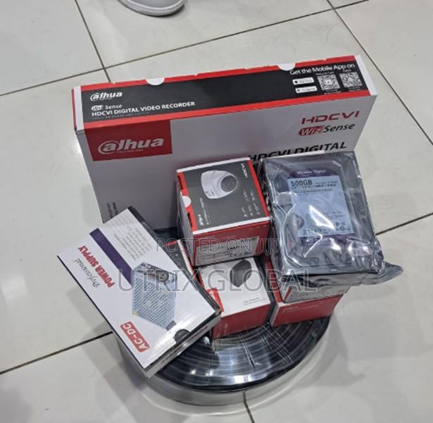 Dahua 4 Camera Cctv Kit With Motion Detection