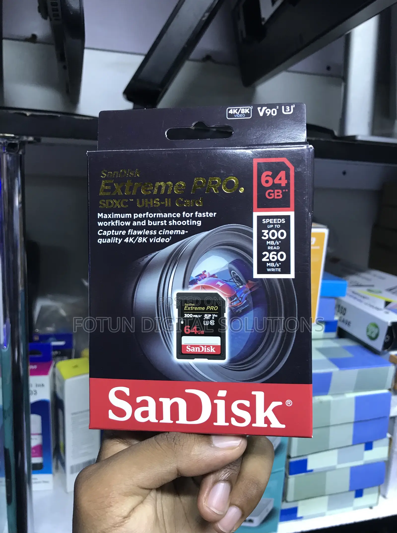 64gb Sd Card for Content Creation - Sandisk Extreme Pro, / Ready