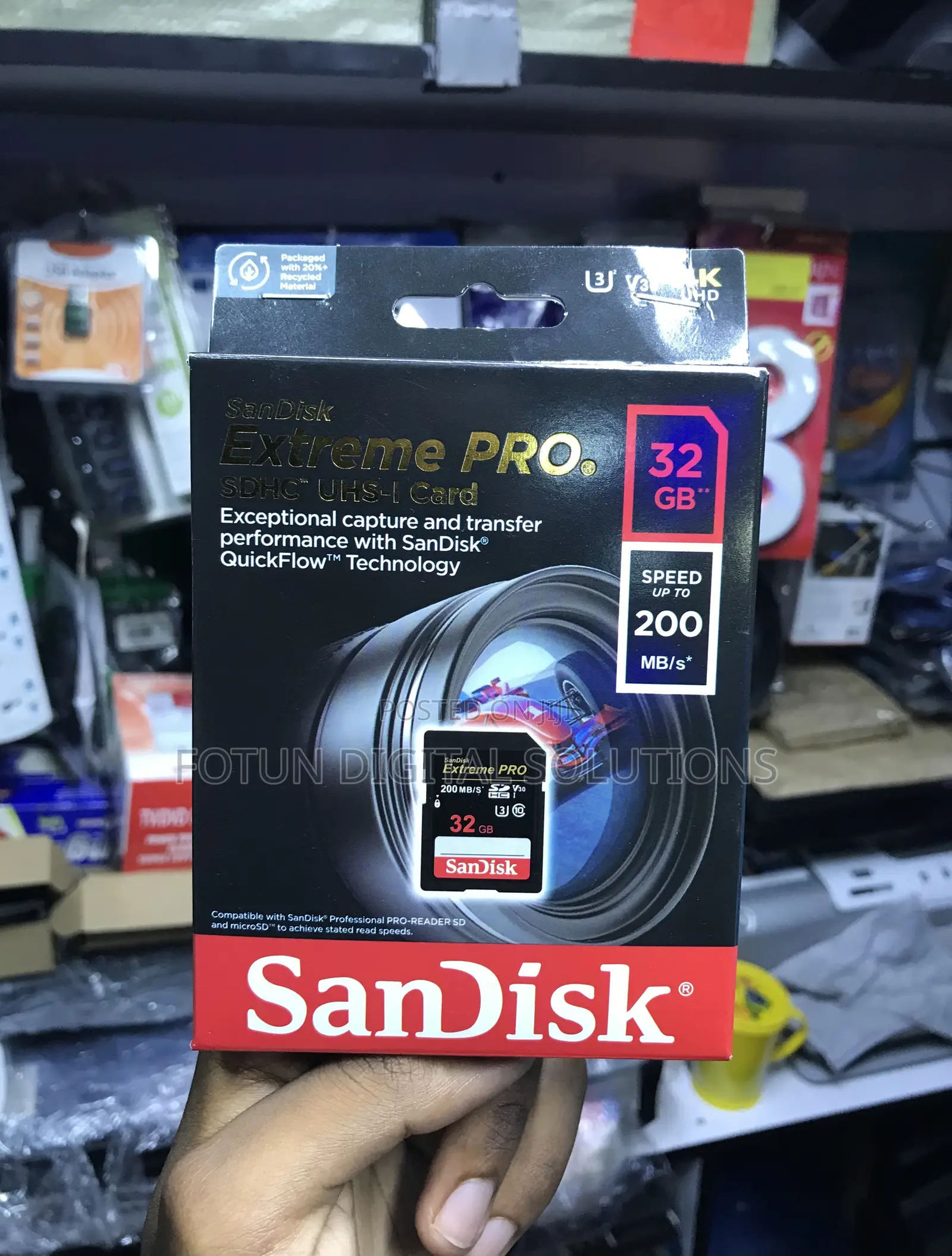 Sandisk Extreme Pro 32gb - For Video Fast Burst Mode Photos