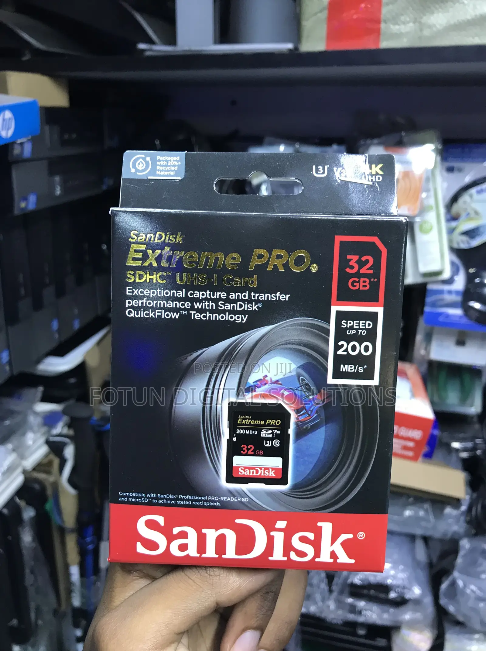 32gb Sandisk Extreme Pro-for Professional Photographers Videographers