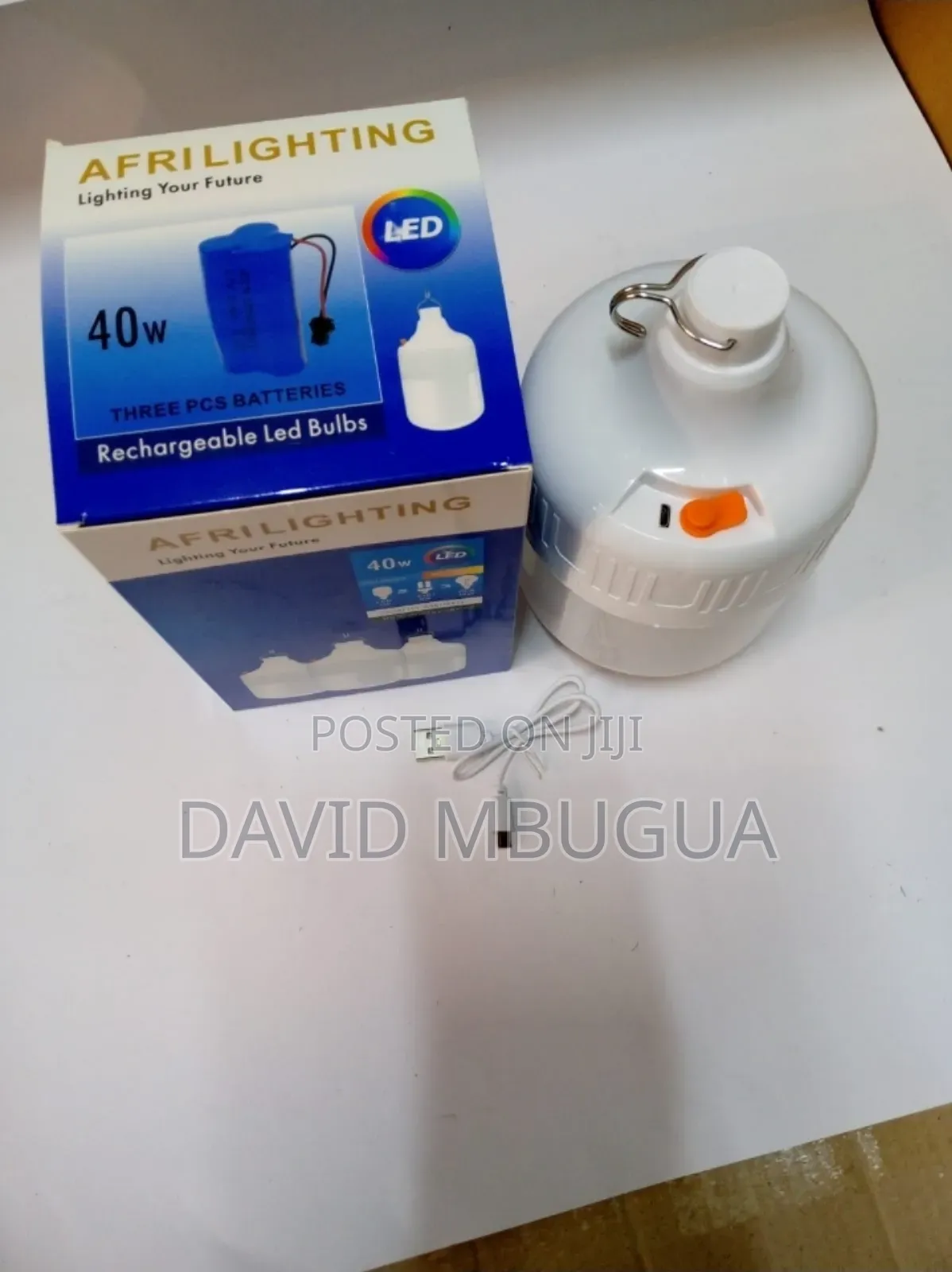 Rechargeable Bulbs.