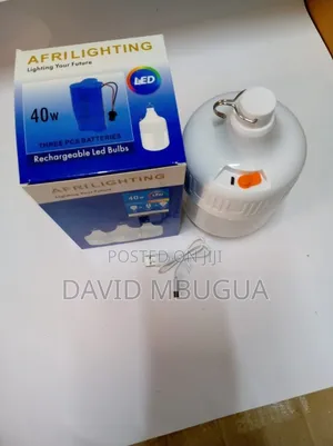 Rechargeable Bulbs.