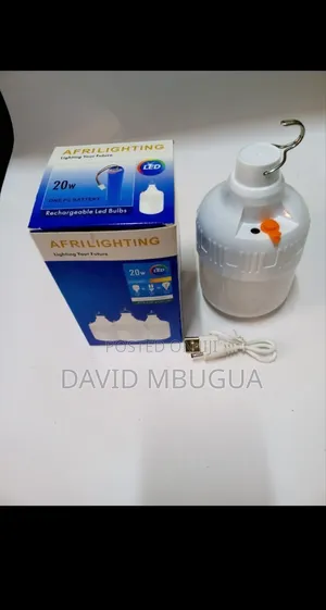 Rechargeable Bulbs.