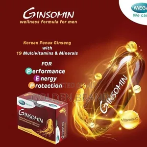 Superpower Ginsomin Erectile Dysfunction Cure 30 PCS