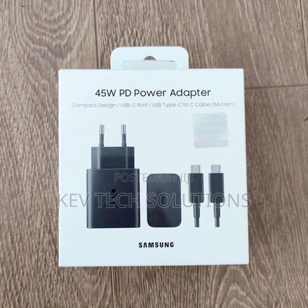 45w Samsung Charger Plus Type C to Type Super Fast Cable. - thumbnail 3