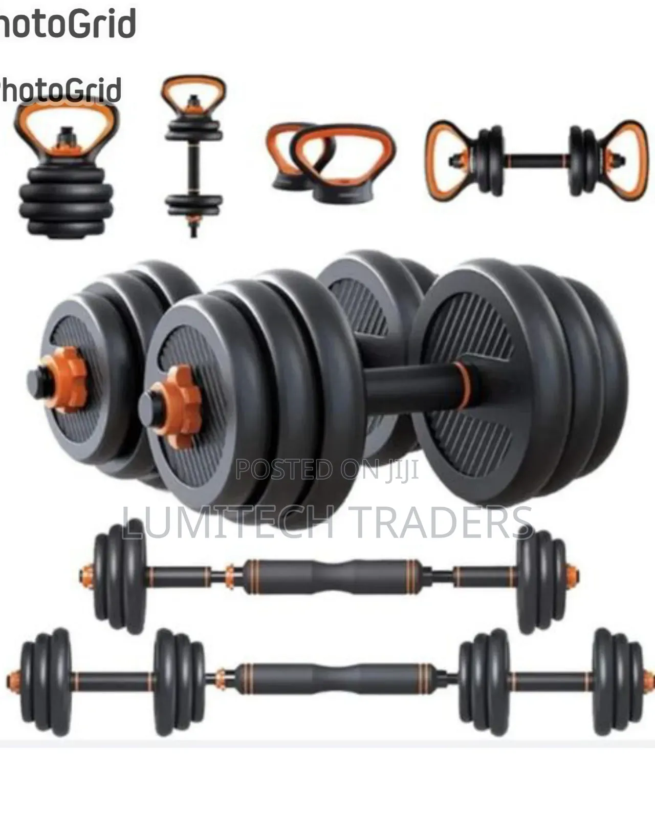 6 in 1 Adjustable Kettle Bell Weights 50kg