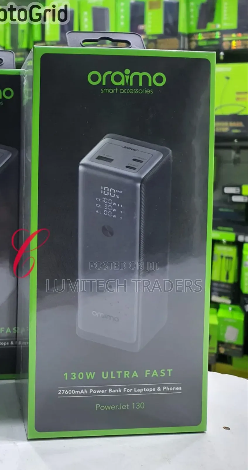 Oraimo Powerjet 130 Opb-727sq *130w Laptop* Phone Power Bank