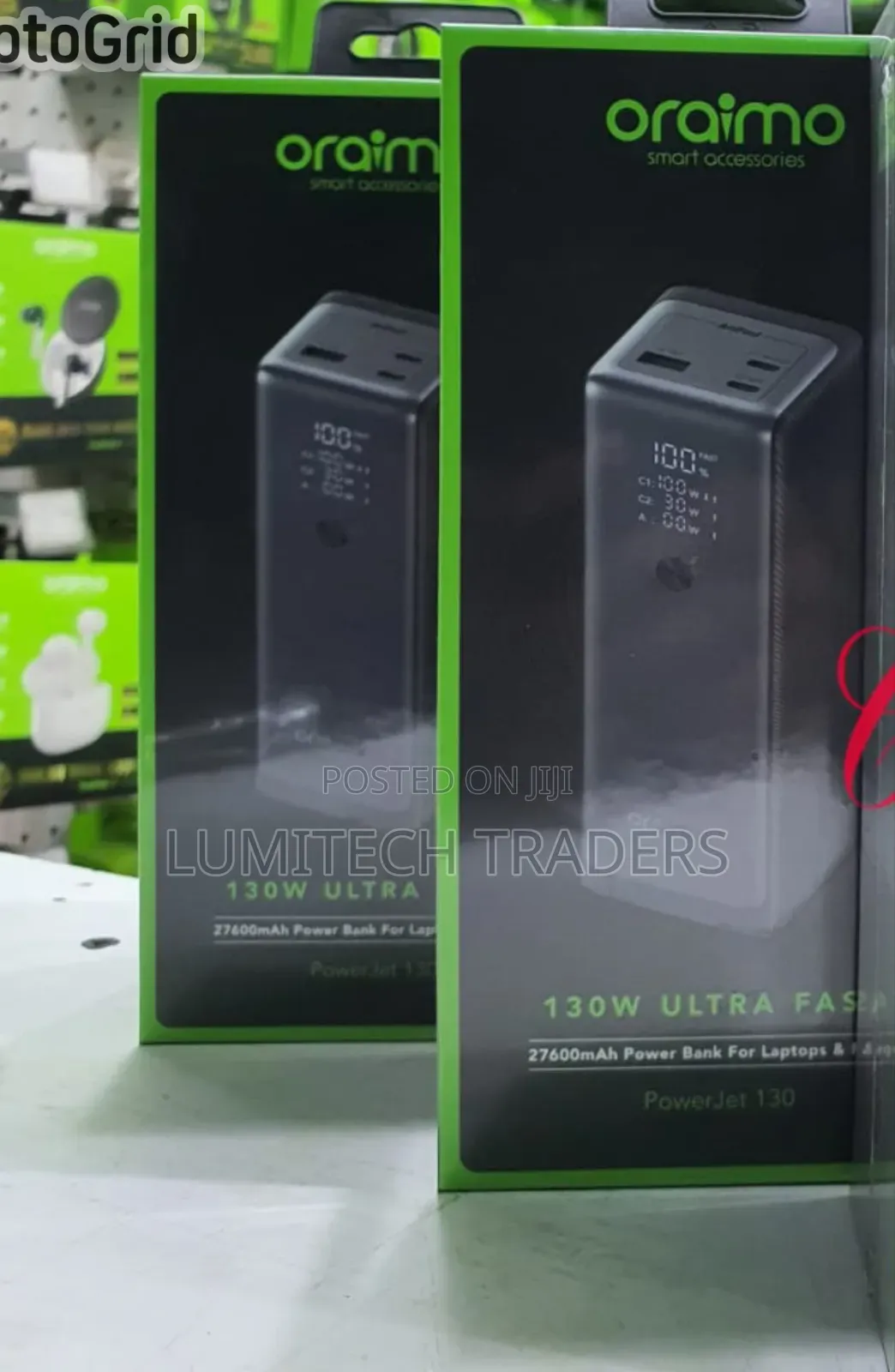 Oraimo Powerjet 130 Opb-727sq *130w Laptop* Phone Power Bank