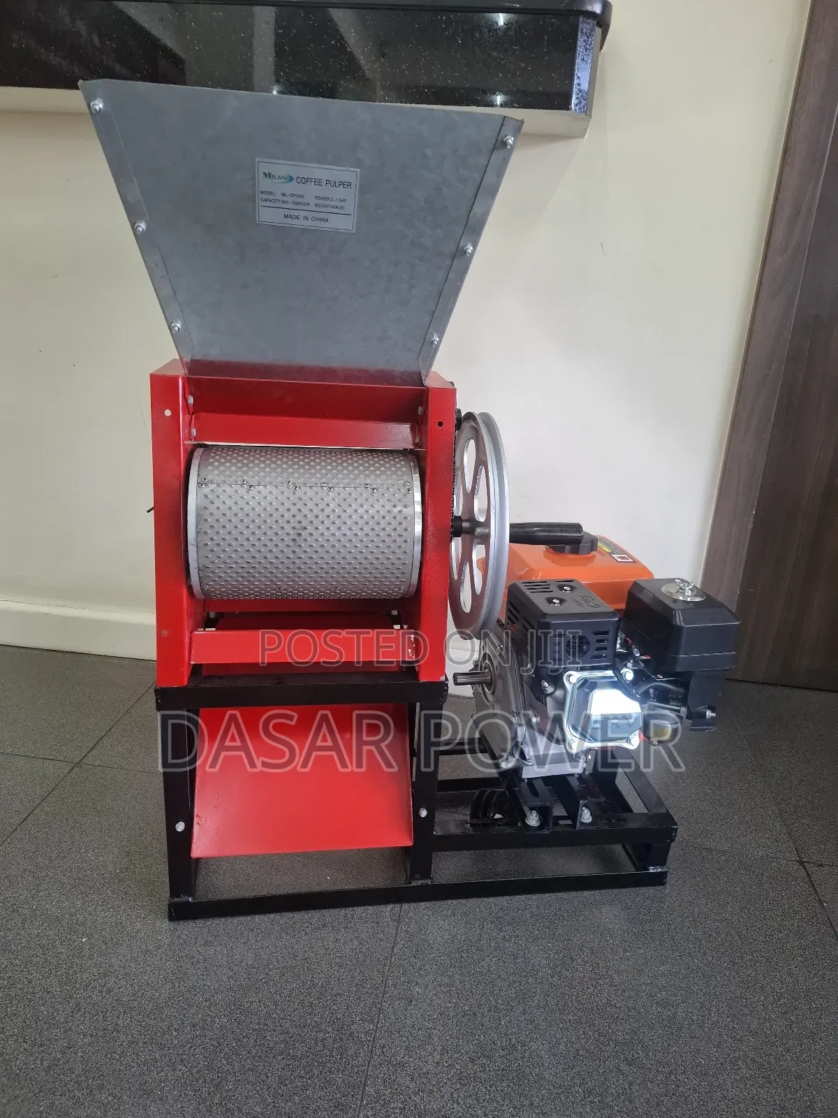 Motorized Coffee Pulper Machine