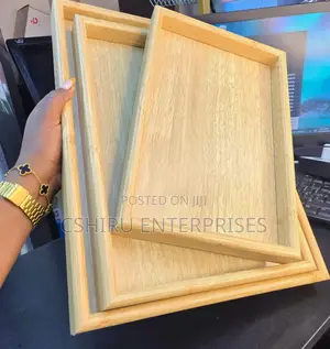 Bamboo 3pcs Serving Tray