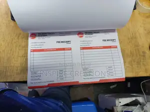 ==Branded Fee A4 Receipt Books Printing