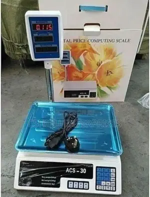 Digital Weighing Scale - Up To 30kgs With Arm