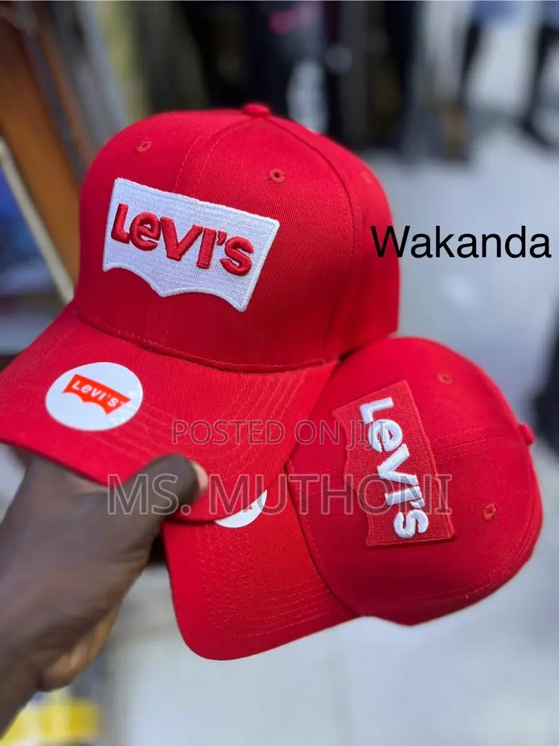 Red Levi’S Baseball Caps