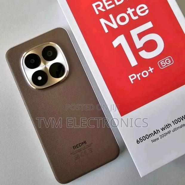 New Xiaomi Redmi Note 15 Pro+ 512 GB Black - thumbnail 2