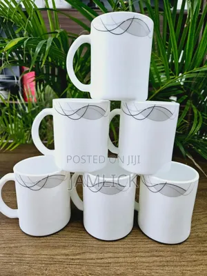 Set of 6 Ceramic Cups –Js