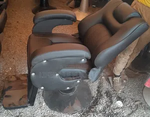 Black Kinyozi Chairs