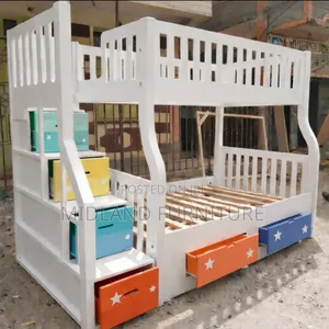 Kids Bunk Bed With Storage Drawers | Custom Made – Kenya