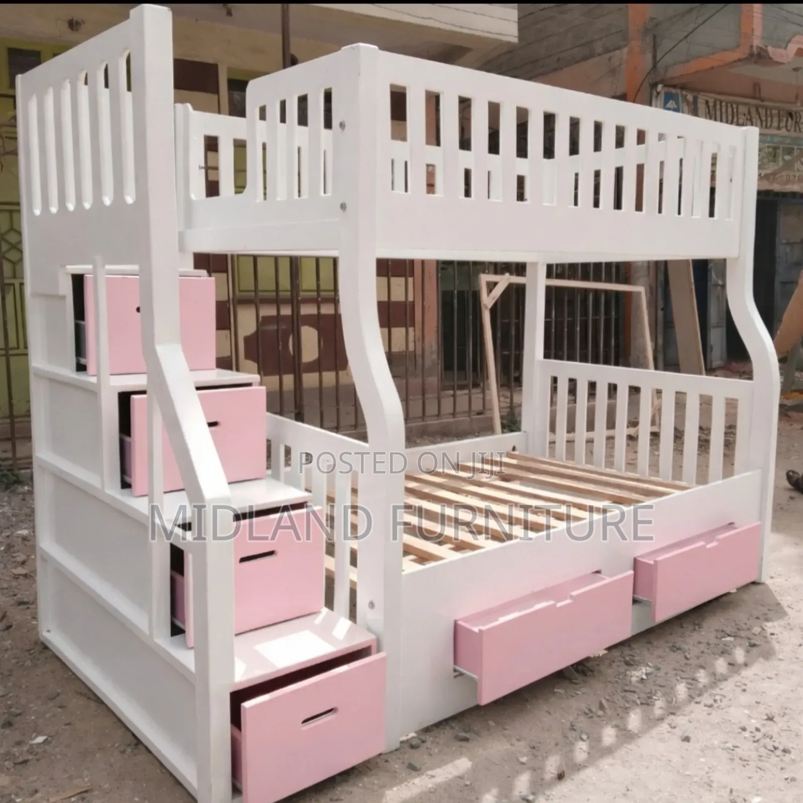 Kids Bunk Bed With Storage Drawers | Custom Made – Kenya