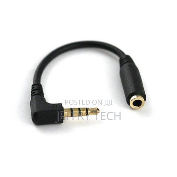 3.5mm Jack 3 Pole TRS Male to 4 Pole TRRS Female Microphone Adapter/Tr
