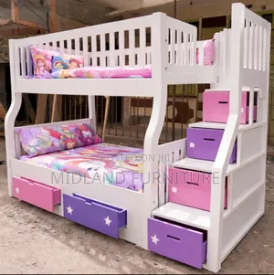Kids Bunk Bed With Storage Drawers | Custom Made – Kenya