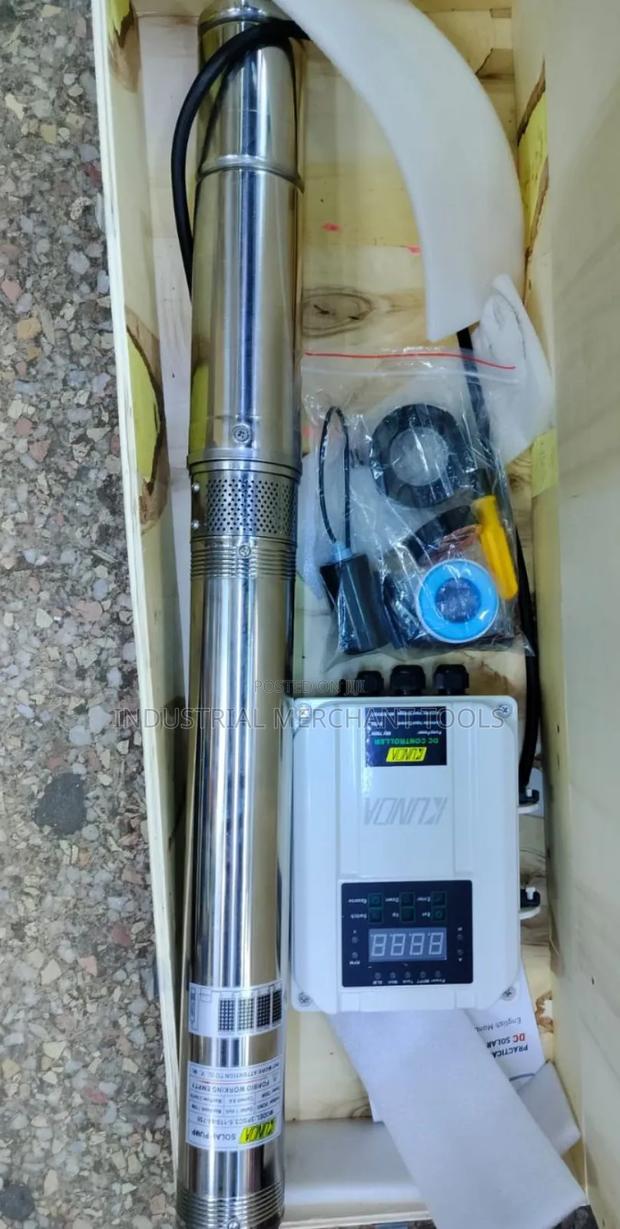 Trusted 110m 1500w Kunda Solar Pump+Control - main view