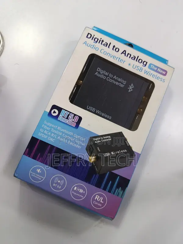 Digital to Analog Audio Converter With Usb Wireless and Bluetooth 5.0