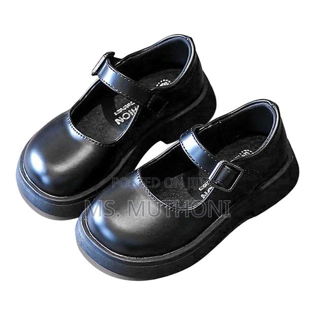 (23-27) Small Girls / Baby School High Quality Leather School Shoes*