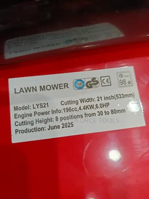 Loncin 21" Self Propelled 6hp Lawn Mower