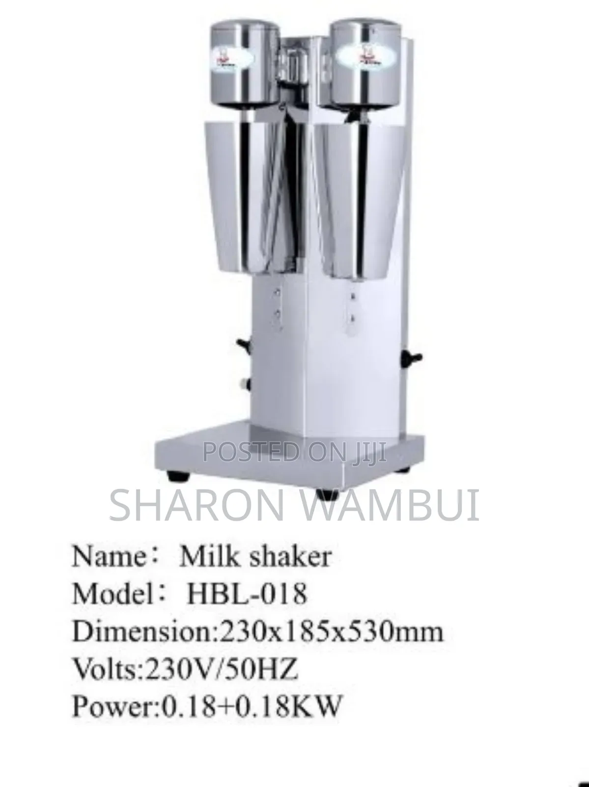 New Electric Double Milk Shake Machine/Double Milk Shake Machine