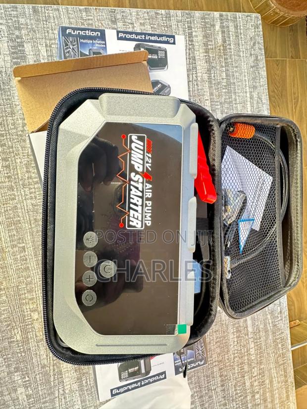 Car Jumper Kit With Air Compressor – Easy, Compact, Ready